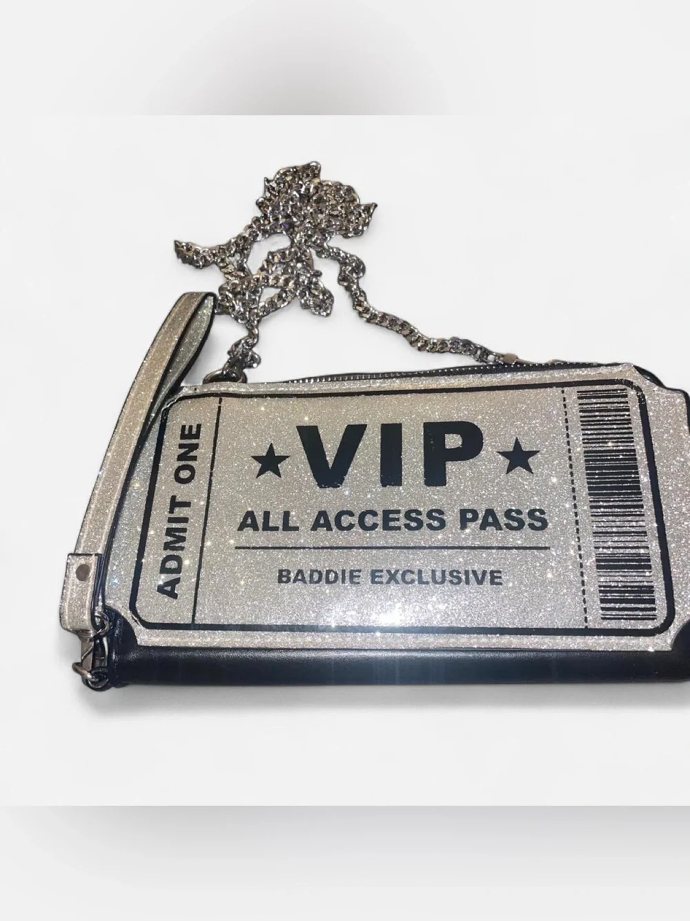 VIP All Access Pass Wristlet - Silver
